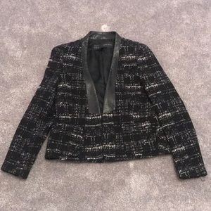 Black tweed style blazer
